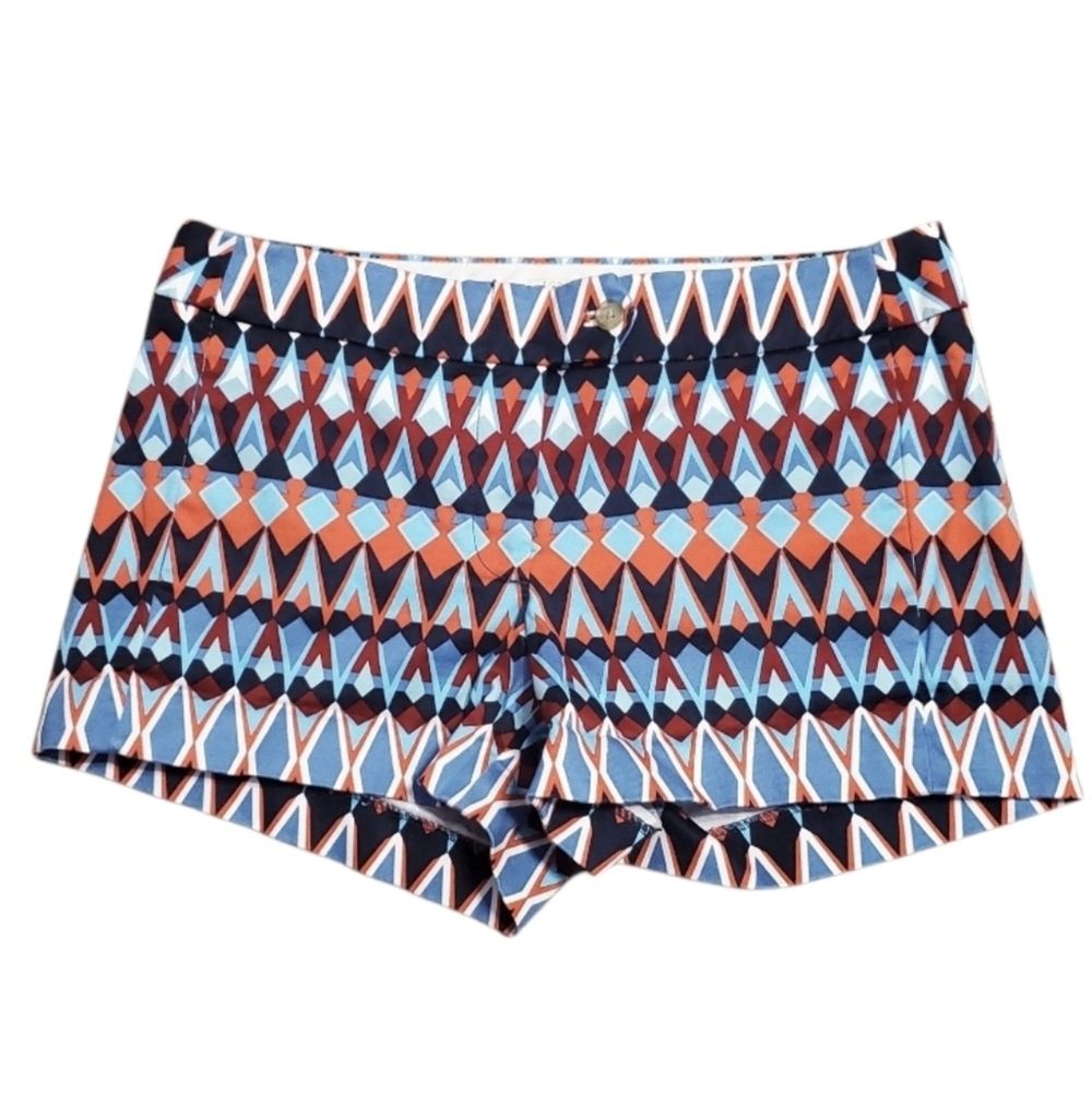 J. Crew Women's Geometric Print Dress Shorts 4